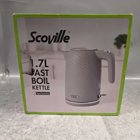 SEALED SCOVILLE 1.7L FAST BOIL KETTLE