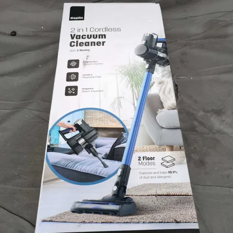 KEPLIN 2-IN-1 CORDLESS VACUUM CLEANER – BOXED