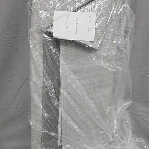 Grey & White Rug 90 x 150 cm (RUG 033)