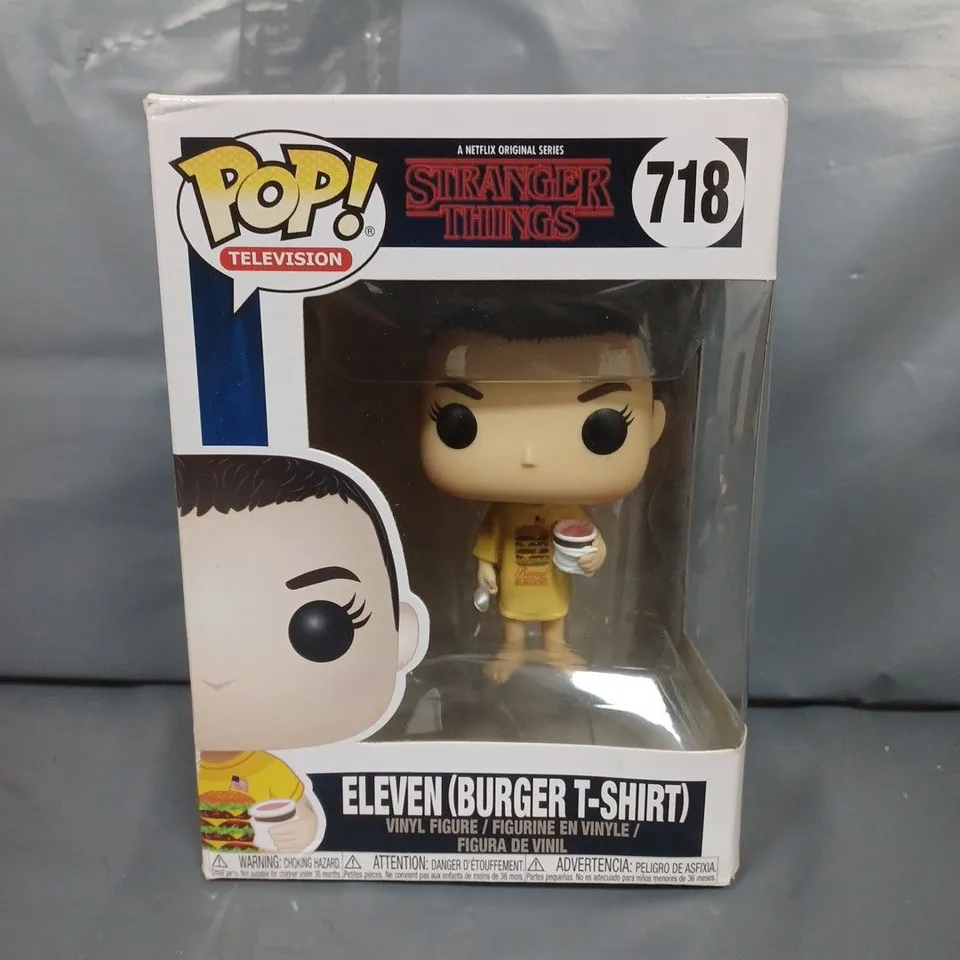 POP! TELEVISION - STRANGER  THINGS - ELEVEN (BURGER T-SHIRT) - 718