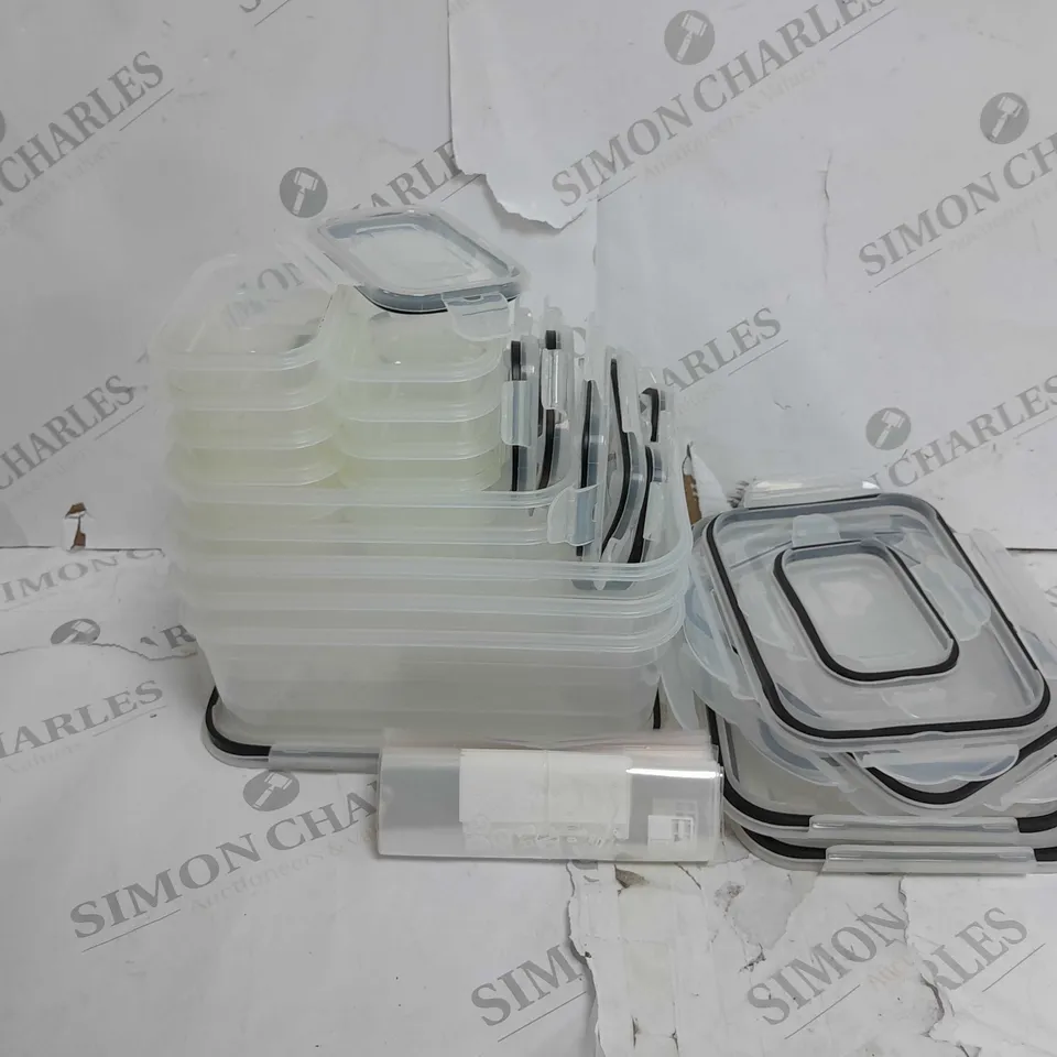 APPROXIMATELY 8 SEALED PLASTIC BOXES