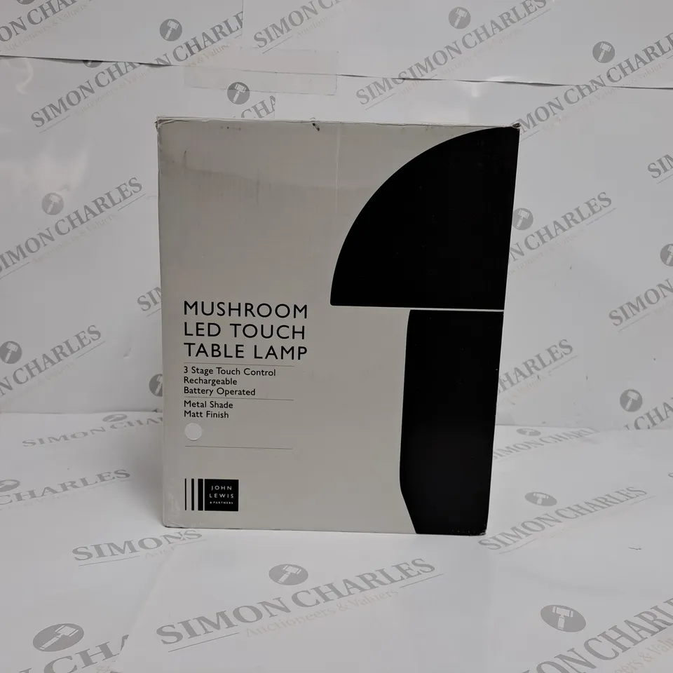 BOXED MUSHROOM LED TOUCH TABLE LAMP 