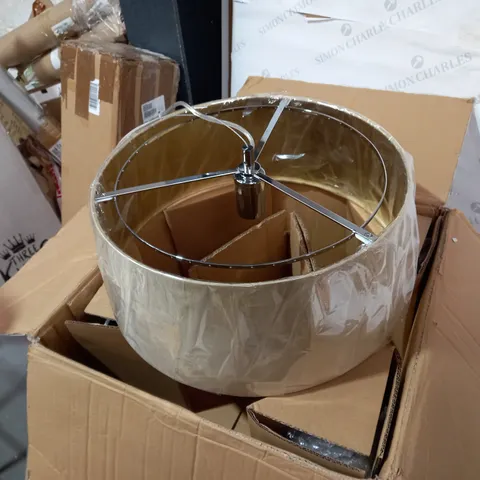 BOXED GERALDINE TAUPE 1LT PENDANT