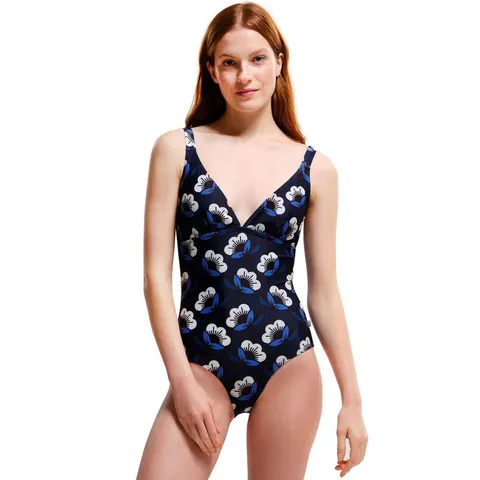 REGATTA WOMENS ORLA KIELY ALL ONE PIECE SWIMMING COSTUME NAVY PASSION SIZE 14