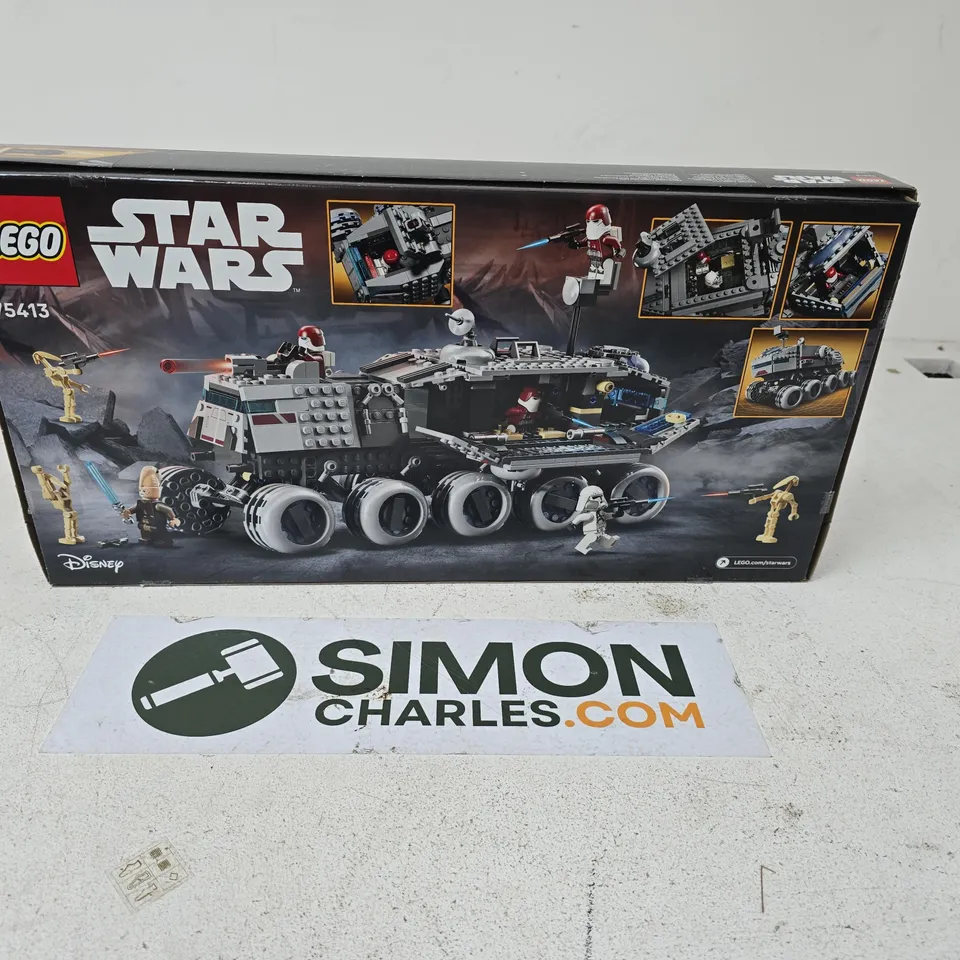 LEGO STAR WARS REPUBLIC JUGGERNAUT SET 75413