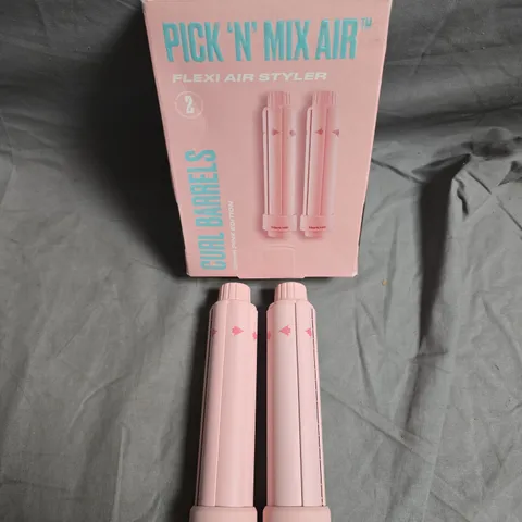 MARK HILL PICK 'N' MIX AIR FLEXI AIR STYLER CURL BARRELS – PINK (2 PACK)