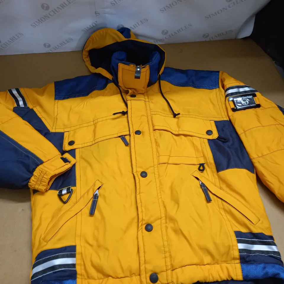 SERGIO TACCHINI YELLOW ZIP THROUGH JACKET - S