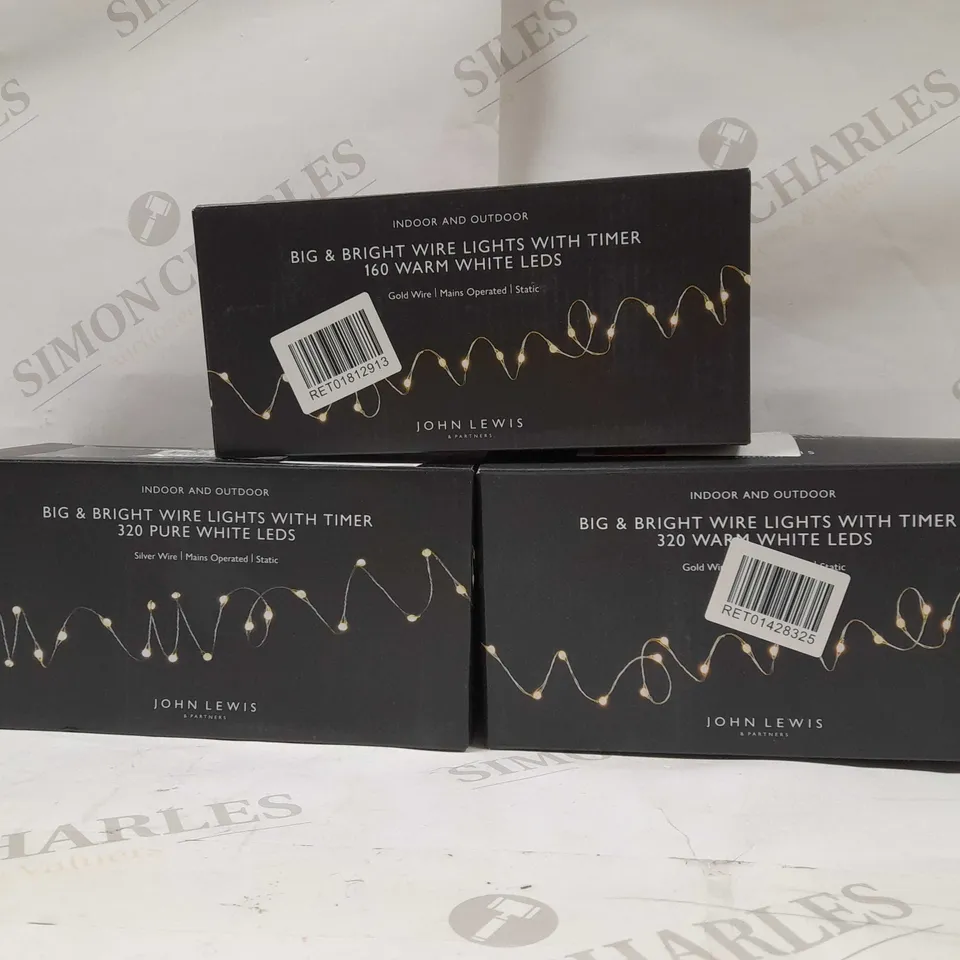 320 BRIGHT WIRE LIGHTS WITH TIMER-WARM WHITE LED