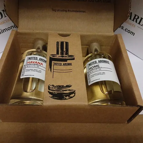 BOXED NOTED AROMAS TWO FRAGRANCE SET
