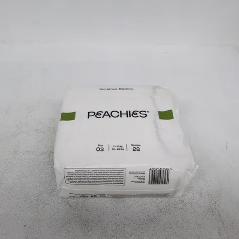 PEACHIES BABY NAPPIES SIZE 3 (7–13 KG), 28 NAPPIES