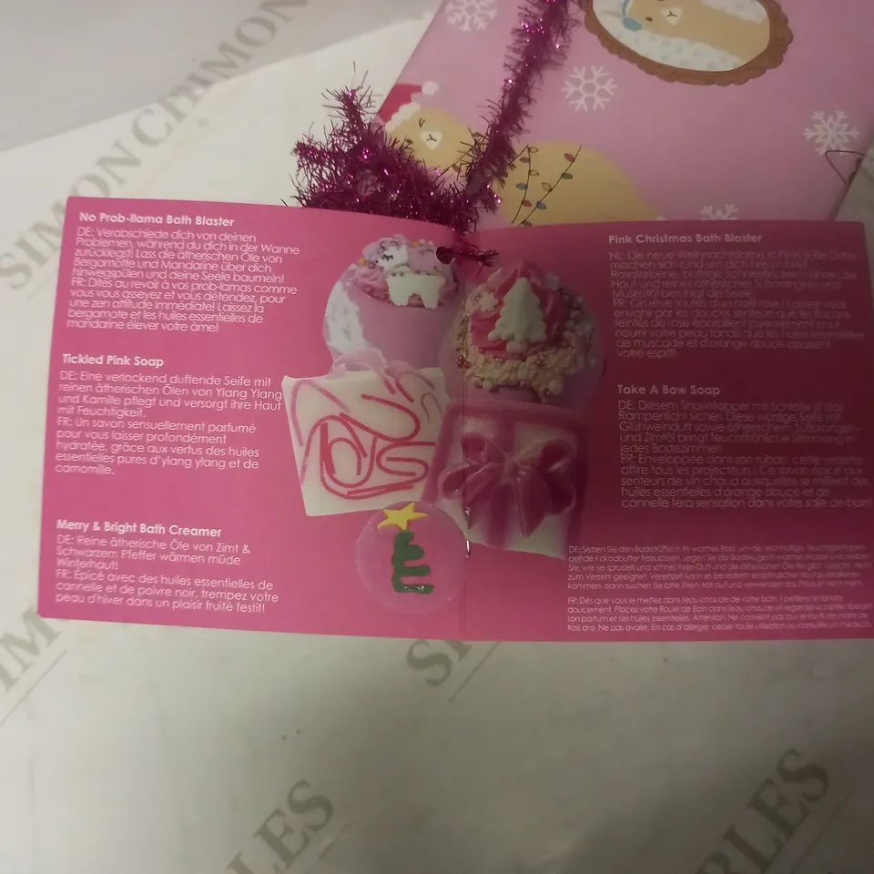 CHRISTMAS BATH BOMB SET BY BOMB