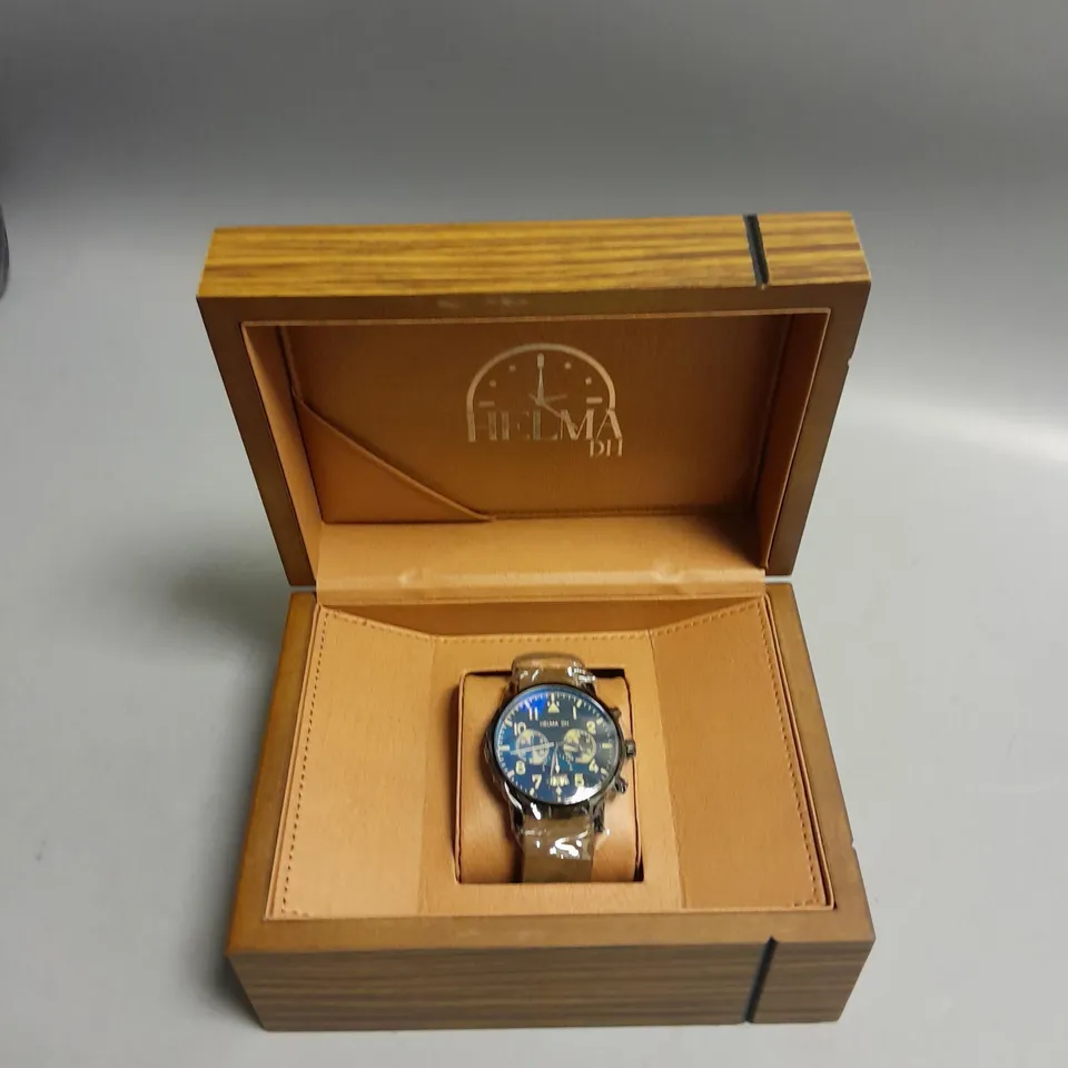 BOXED MENS HELMA DH WRISTWATCH