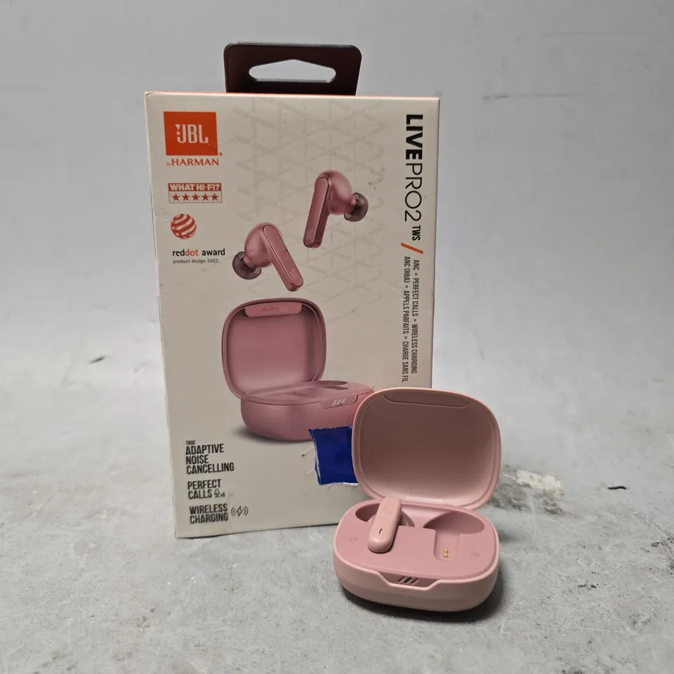 BOXED JBL LIVE PRO 2 EARBUDS 