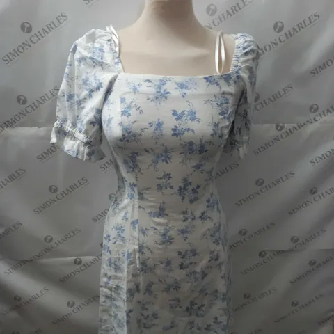 DUSK DITSY SQUARE NECK DRESS SIZE 6