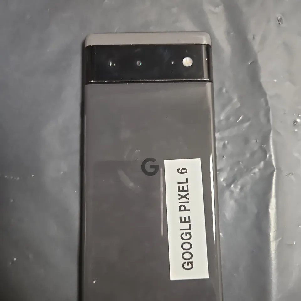 GOOGLE PIXEL 6 SMARTPHONE – BACK CAMERA BAR, BOOT SCREEN VISIBLE