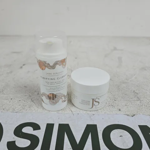JANE SCRIVNER SET OF 2 ITEMS: PURIFYING CLEANSER + NOURISHING CLEANSER