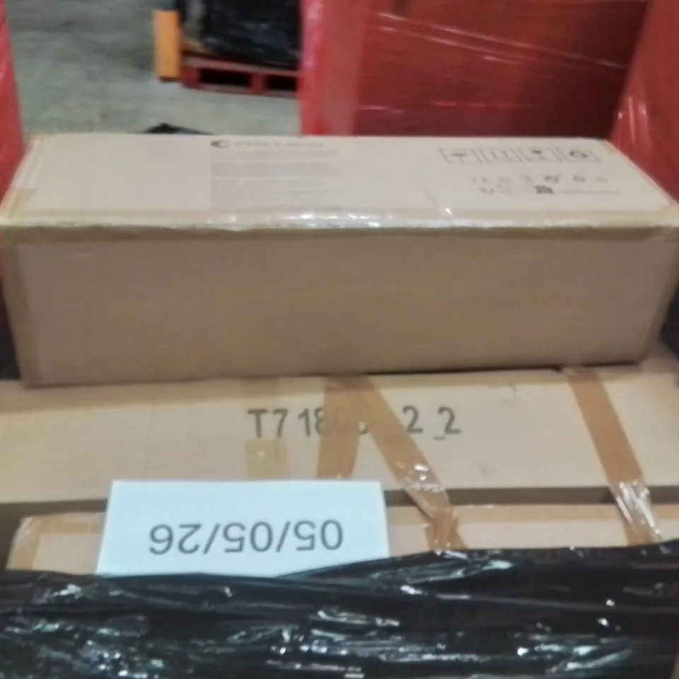 PALLET OF ASSORTED HOUSEHOLD GOODS AND PRODUCTS TO INCLUDE;CHRISTMAS TREE,SCOOTER BAR