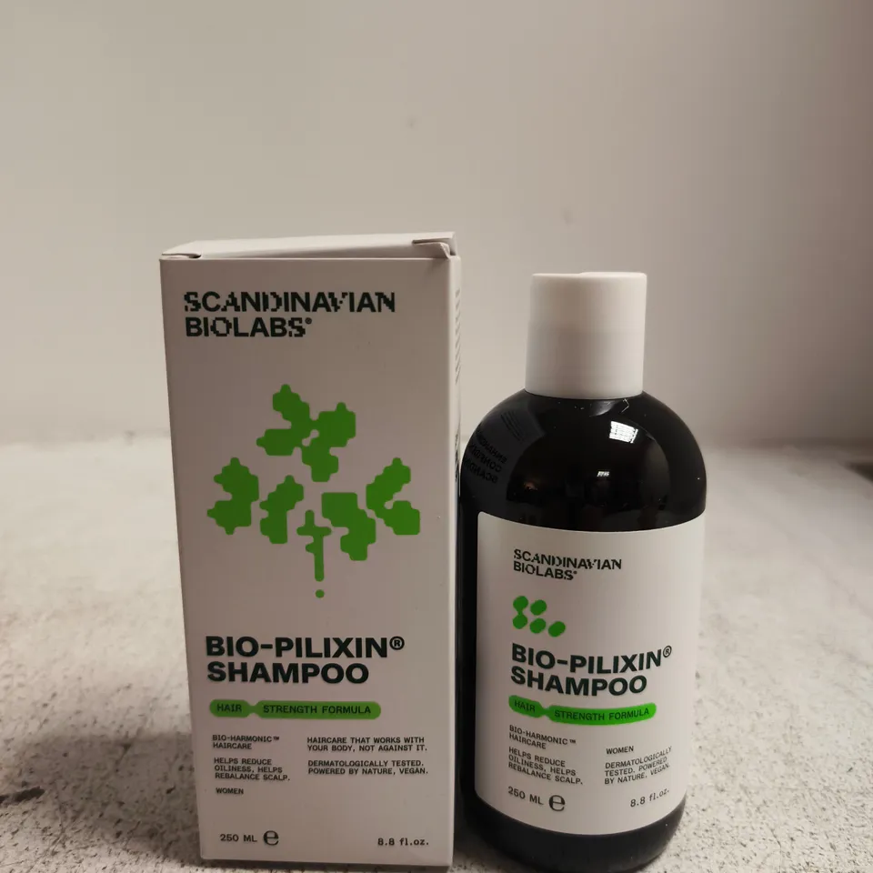 SCANDINAVIAN BIOLABS BIO-PILIXIN SHAMPOO – HAIR STRENGTH FORMULA, 250 ML