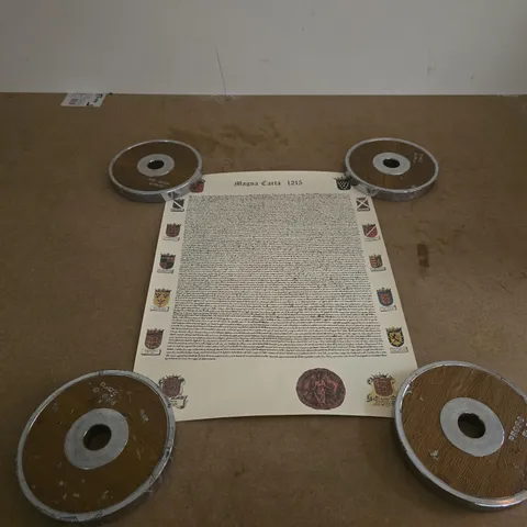 MAGNA CARTA 1215 PRINT HISTORICAL IN TUBE