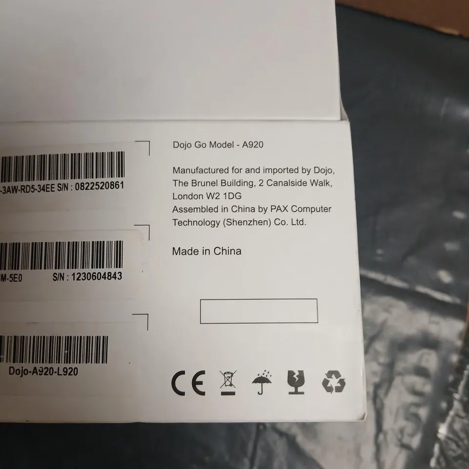 DOJO GO MODEL A920 HANDHELD DEVICE – IN BOX