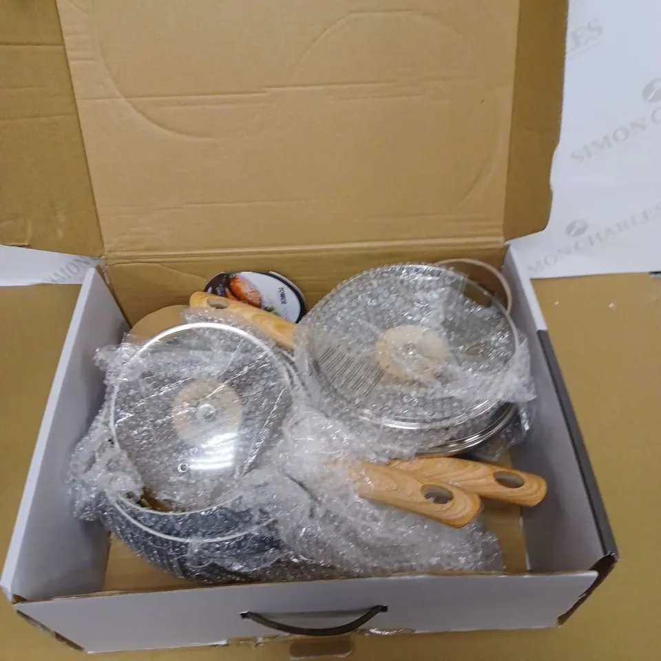 TOWER SCANDI INDUCTION SAUCEPAN SET