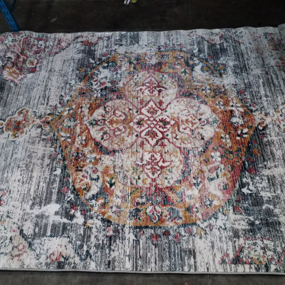 BRAND NEW PACO HOME HERBETE 733 RUG IN GREY - 160×230CM