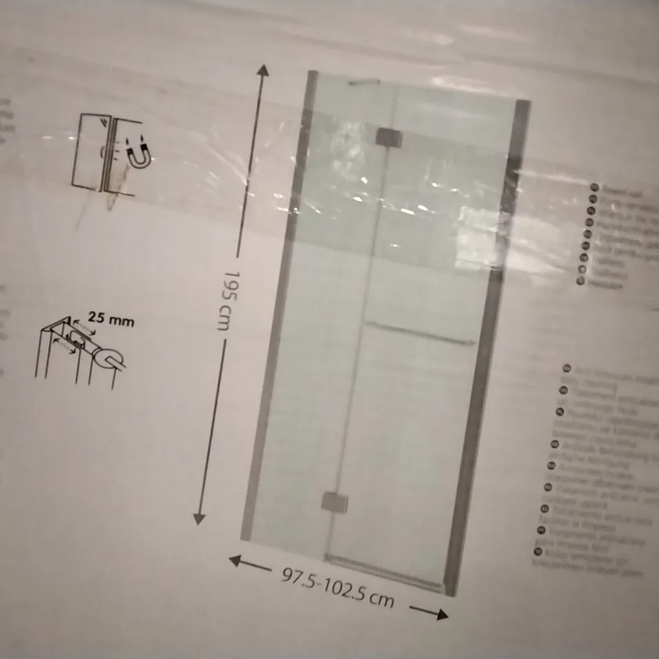 BOXED NAYA SHOWER PANEL 195 X 102.5CM