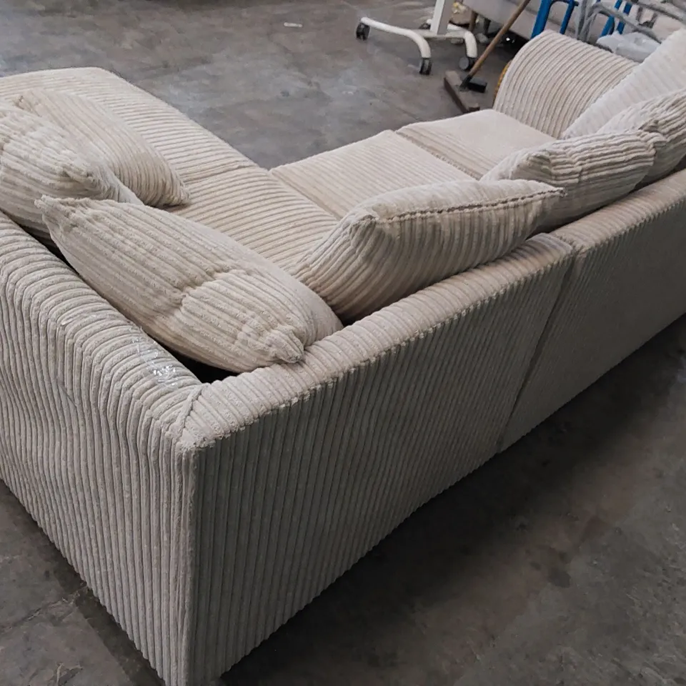 DESIGNER UPHOLSTERED CORNER SOFA 