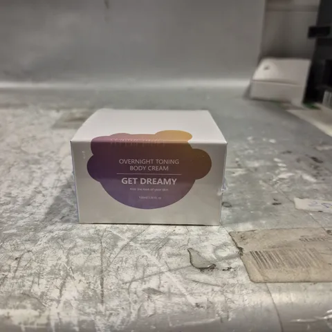 APPROXIMATELY 20 SEALED GET DREAMY OVERNIGHT TONING BODY CREAM 100ML