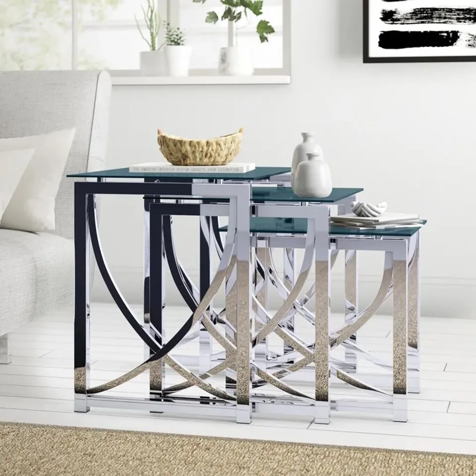BOXED ADDEY 3 PIECE NEST OF TABLES 