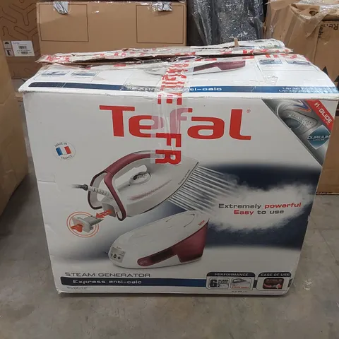 BOXED TEFAL EXPRESS ANTI SCALE STEAM GENERATOR, 1.8L, WHITE/PURPLE, SV8012