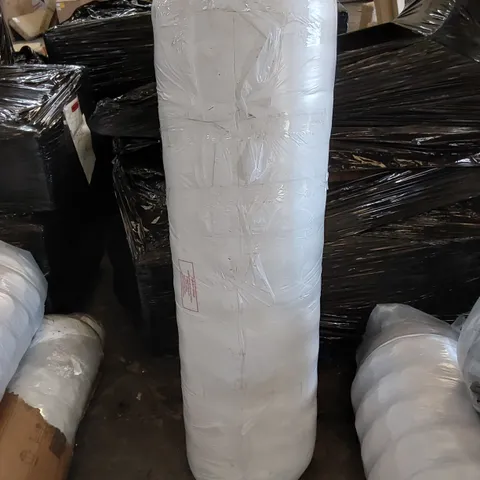 QUALITY BAGGED AND ROLLED HYBRID 4'6" MEMORY NATURAL FOAM MATTRESS 