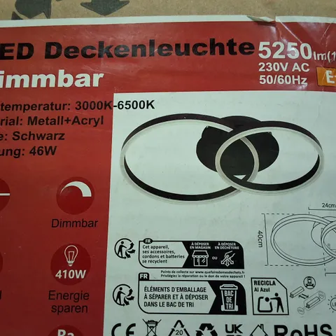 BOXED LED CEILING LIGHT