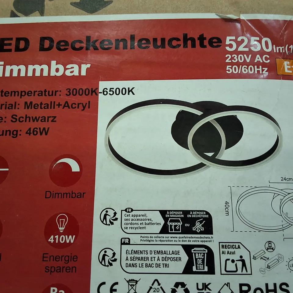 BOXED LED CEILING LIGHT