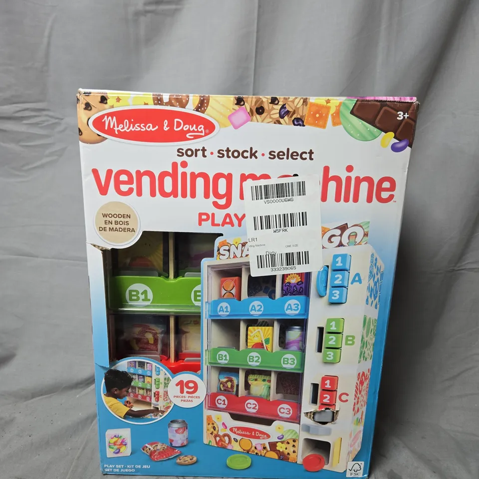 MELISSA & DOUG VENDING MACHINE PLAY SET