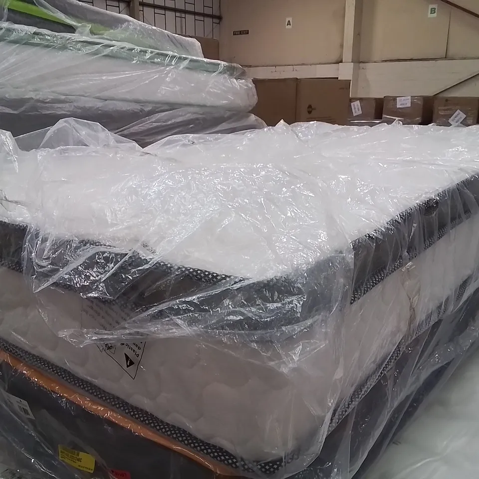 QUALITY BAGGED ROLLED AND BOXED MURCIA WAYFAIR SLEEP PILLOW TOP POCKET SPRUNG SINGLE MATTRESS 