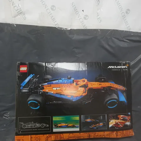 BOXED LEGO TECHNIC MCLAREN FORMULA 1 RACE CAR 2022 (42141)