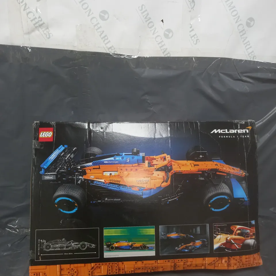 BOXED LEGO TECHNIC MCLAREN FORMULA 1 RACE CAR 2022 (42141) RRP £169.99