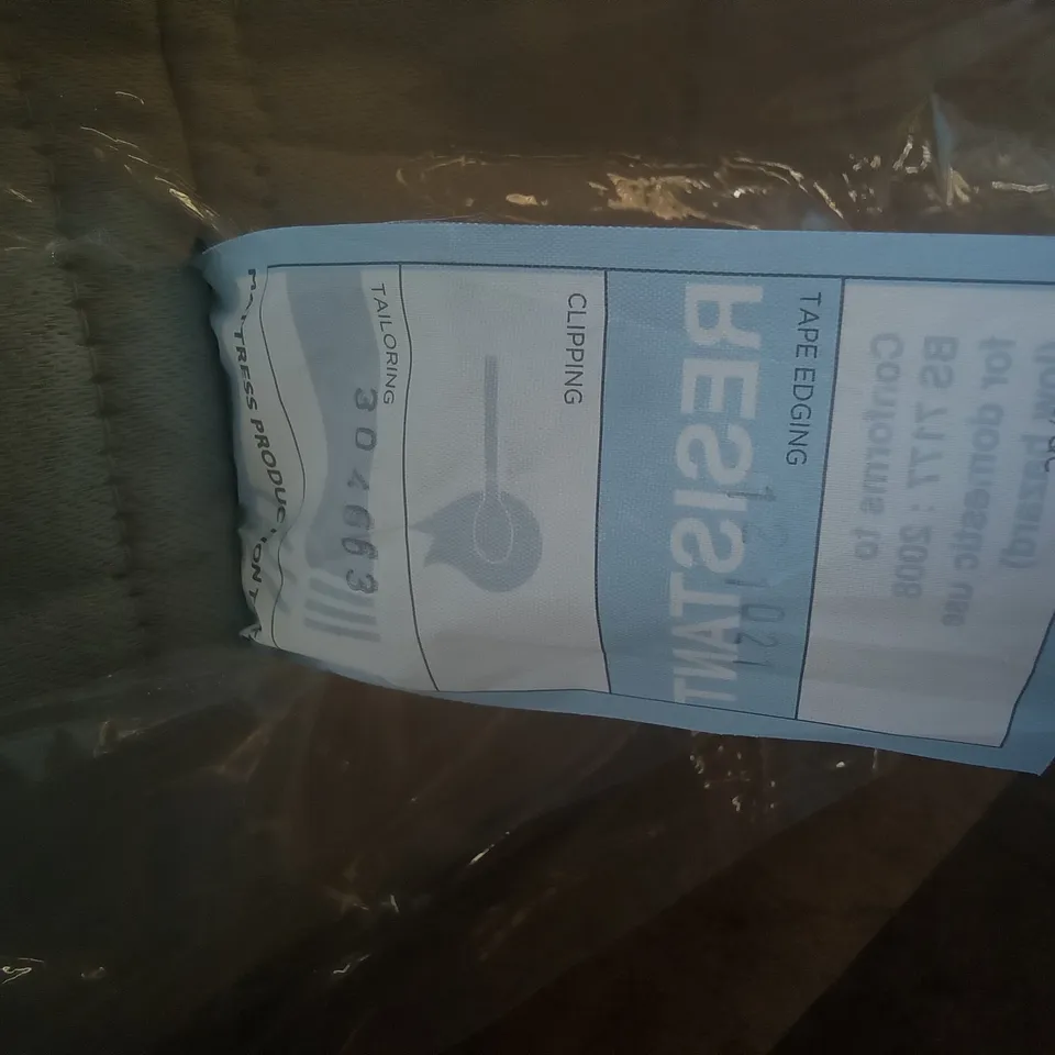 QUALITY BAGGED DOUBLE 4'6" MEMORY FOAM POCKET SPR MATTRESS