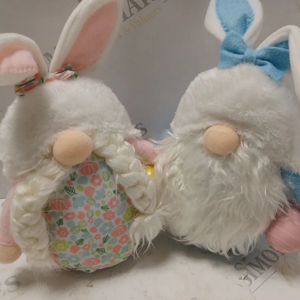 BOY AND GIRL SPRING/EASTER GONKS PAIR RRP £15.99