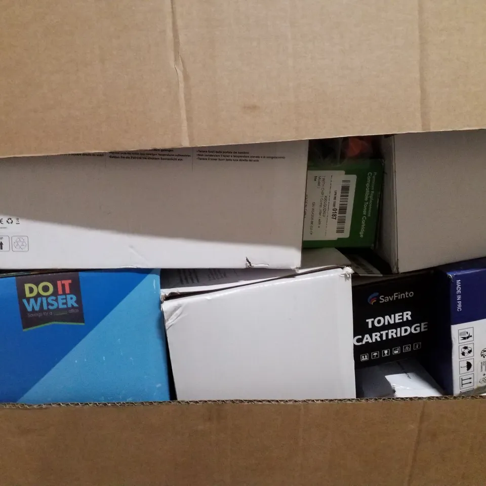 PALLET CONTAINING ASSORTED BOXED TONER CARTRIDGES 