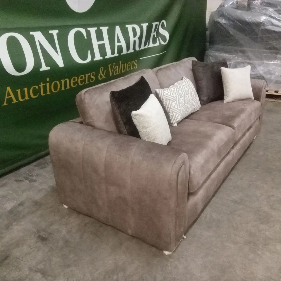 AMARA 3 SEATER SOFA - CHOCOLATE RRP £1499