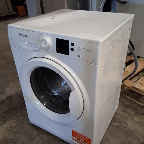 HOTPOINT ANTI-STAIN NSWM 1146 W UK 11 KG 1400 SPIN WASHING MACHINE - WHITE