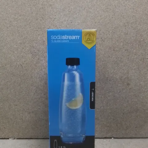 BOXED SODASTREAM 1L GLASS CARAFE 