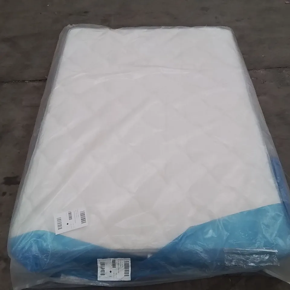 QUALITY BAGGED DOUBLE 135cm AIRSPRUNG LUXURY QUILTED MEDIUM MATTRESS RRP £229