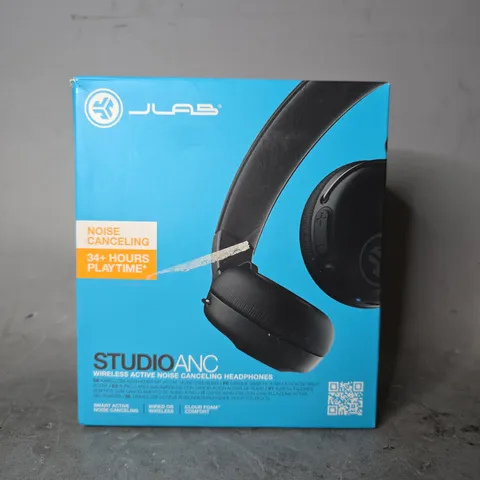 BOXED JLAB STUDIO ANC WIRELESS ACTIVE NOISE CANCELING HEADPHONES 