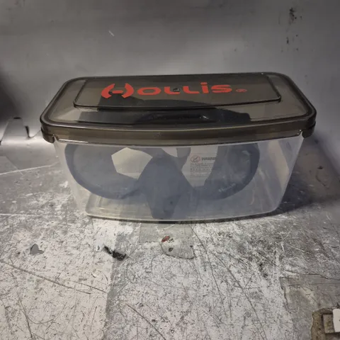 HOLLIS M-1 FRAMELESS MASK IN BLACK 
