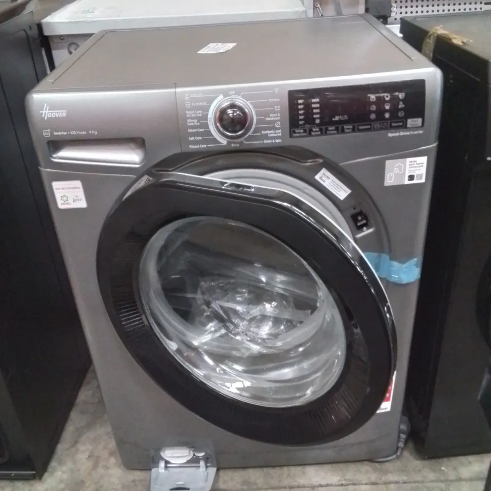 HOOVER H-WASH 350 GRAPHITE-BLACK / 9 KG FREESTANDING WASHING MACHINE