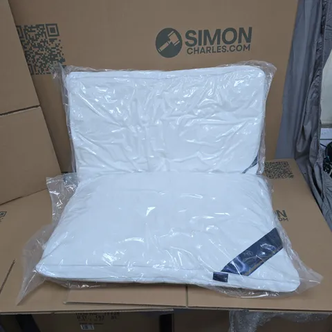 SET OF 2 HOTEL QUALITY PILLOWS – WHITE