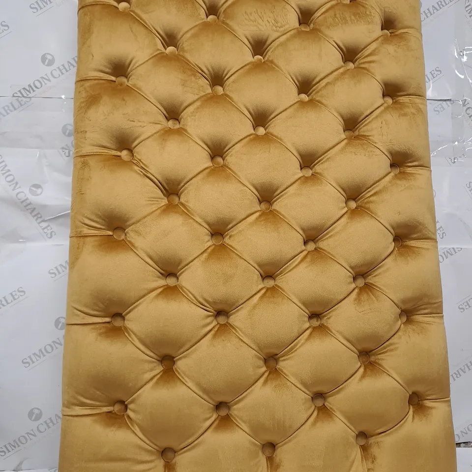 UNBRANDED YELLOW HEADBOARD (COLLECTION ONLY)